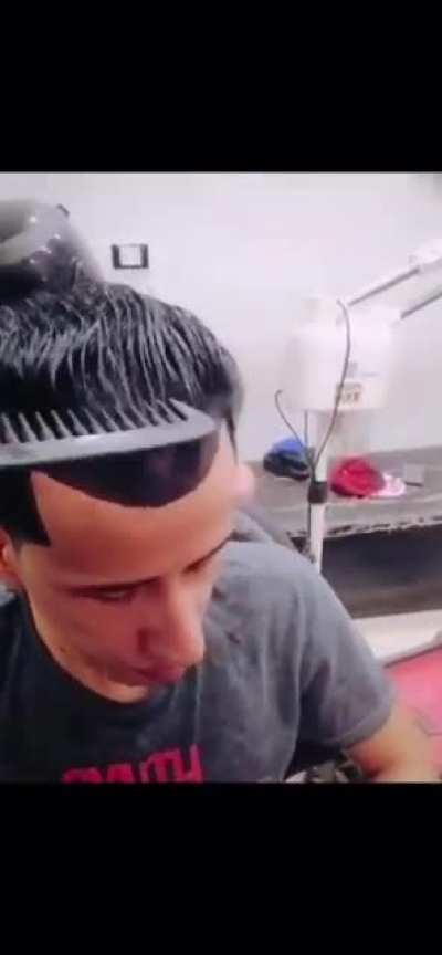 Experimental hair styles almost never work