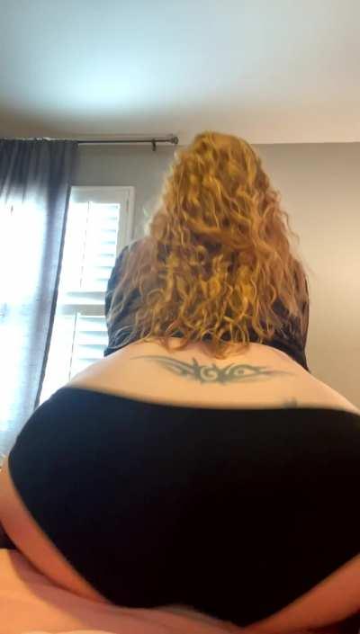 It’s good, but it’d be even better if I was dry humping your hard c…..