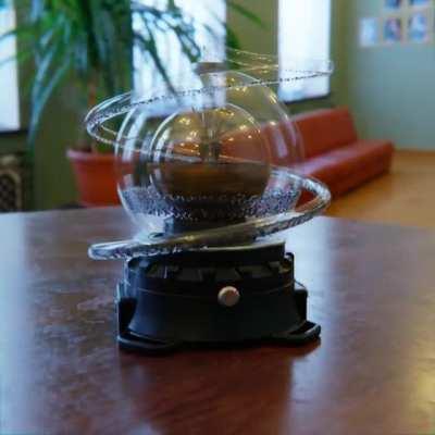 Chilled liquid spinner