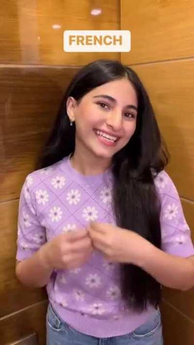 She's amazing. That Irish accent was good.