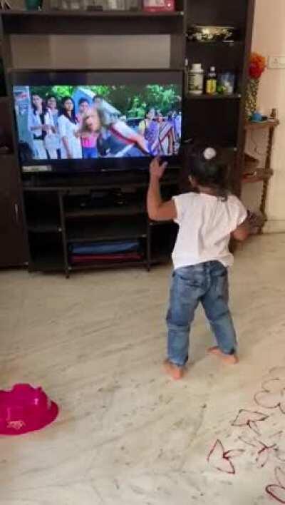 When parents are busy recording