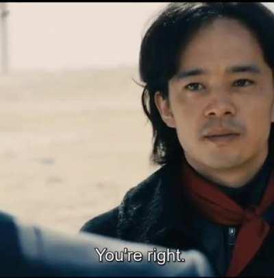 Bro trying to look cool