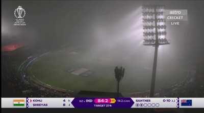 Haze in HPCA ( Dharamshala ) Ind v Nz