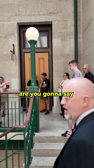 Representative Is Confronted With Trump/Epstein Connection, Defends Trump