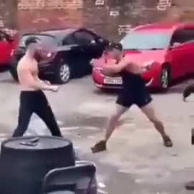 Tornado kick in the wild