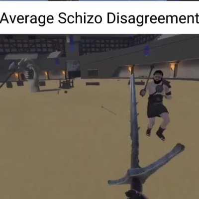 Me fighting my demons (my unpaid utility bills)