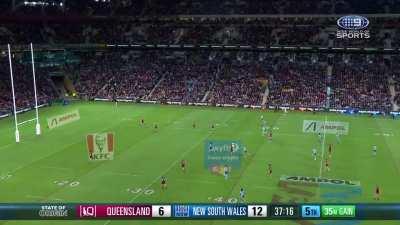 Matt Burton boots it to the stratosphere