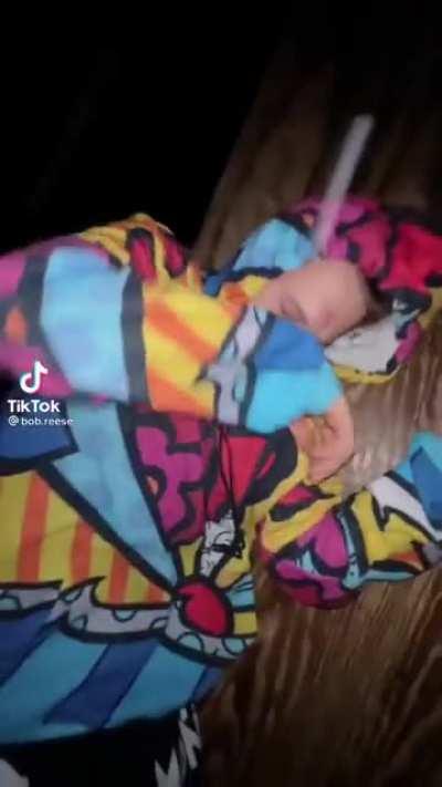 He really woke up on the wrong side of the void