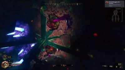 You can cancel fall damage by touching a C4