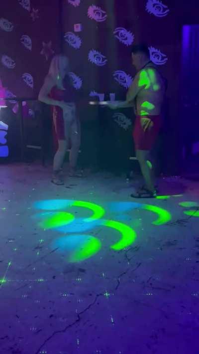 Just a short bj on the dance floor at Fantasyfest