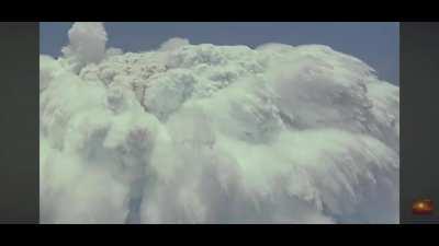 [Highlight ] This clip, which is transformative and follows Fair Use, depicts Cameron Dicker kicking a 55yd FG into Bikini Atoll, creating an atomic blast