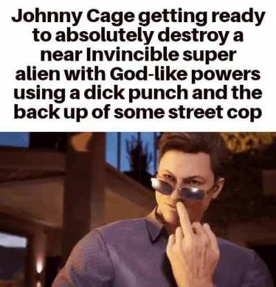 Omni-Man is about to get Caged