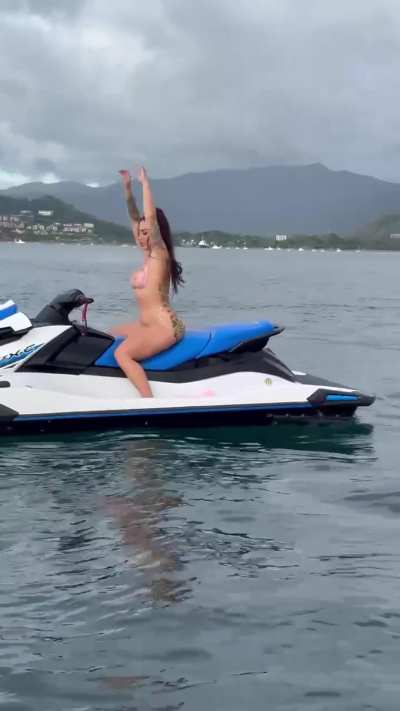 Jet ski tour getting more exciting now