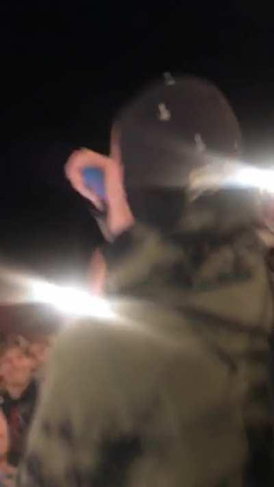 Guy sucks dildo for $25 at Red Rocks last night
