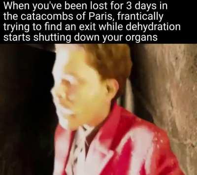 Shouldn't have gone in alone