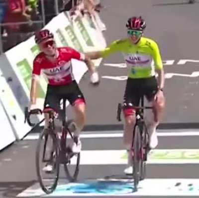 Playing rock, paper, scissors to decide who wins