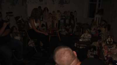 Sneak peak on the Randolph Infirmany episode.