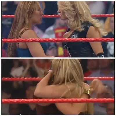 Mickie james and Trish stratus