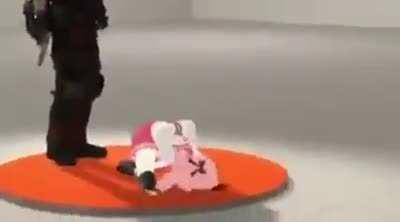 WHY IS MY FRIEND SO CRUEL (the character shooting astolfo is from my favorite game)