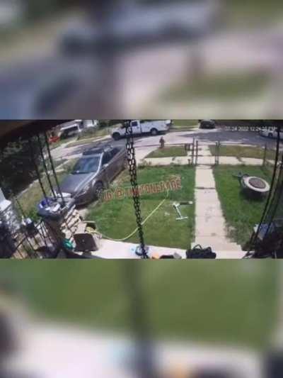 16 year old opens fire on 12 year old walking with her niece.