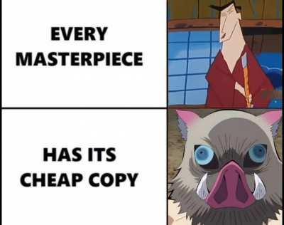 So many cheap copy these days