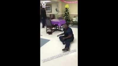 Brought to tears at work