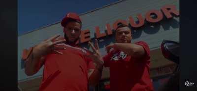 NORTENO PULLS UP TO BALDWIN PARK TO LEFTY GUNPLAYS HOOD AND DISSES HIM