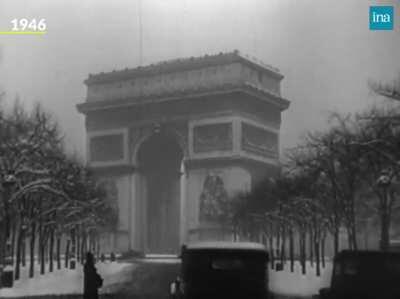 Paris sous la neige ! (Il y a 75 ans...)