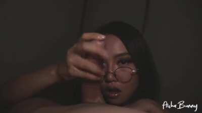 Asian with slow pov finish