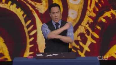 Ryan Hayashi performs the Ultimate Matrix for Penn & Teller