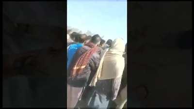 Man accused of blasphemy and black magic lynched to death, then set on fire by riotous mob in Nankana Sahib, Pakistan (⛔NSFW)