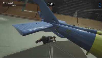 [Tony Hawk's Pro Skater] Found a new trick