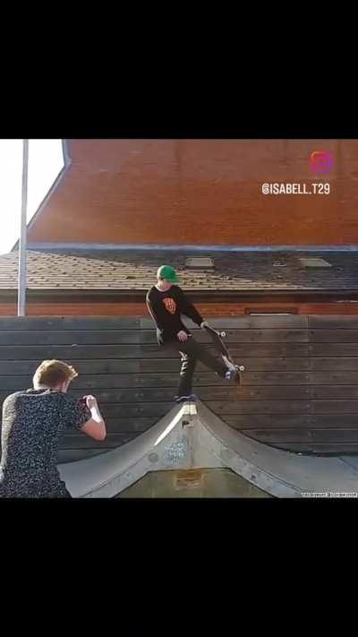 It reverberates backwards in time to be felt by all his ancestors 