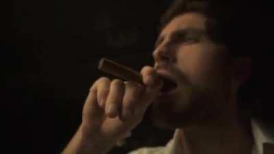 The way he shoots the video