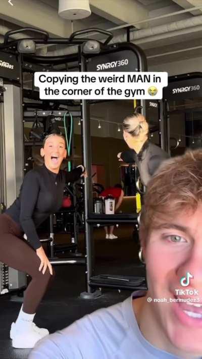 I guess working out is cringe to some people