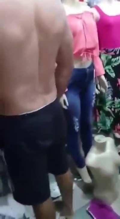 And there goes the roof