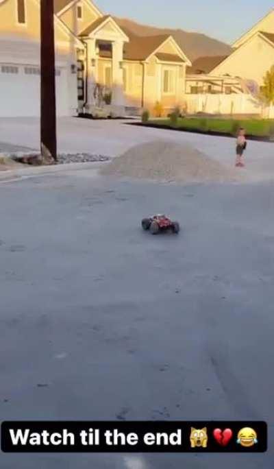 First experience with the RC Car