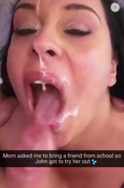 I love sharing my mom