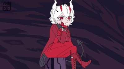 Helltaker Shorts 3 but it's just mommy fly