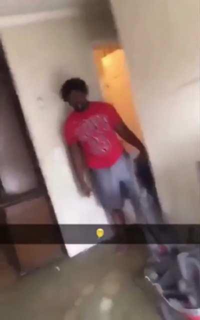 Ain’t no wayyyyyy, bro tried to escape that ass wooping TWICE 😭😭😭