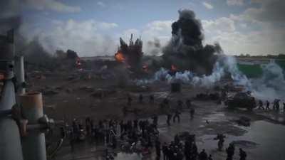 Edge of Tomorrow - Beach Battle BTS