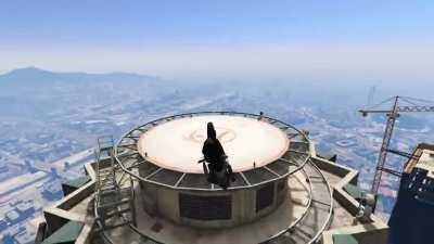 After 7 years, the first non infinite glide maze bank stunt has been landed!