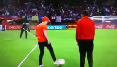 Aiming for the top right hand corner