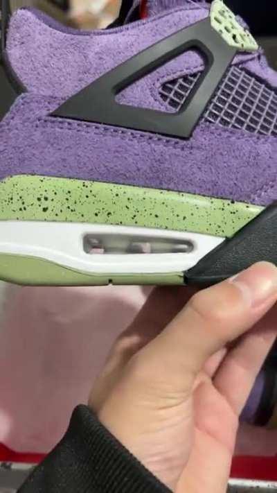 Jordan 4 Retro Canyon Purple (W) - AQ9129-500 G40-47.5