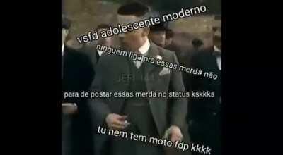 o titulo ta andando de moto