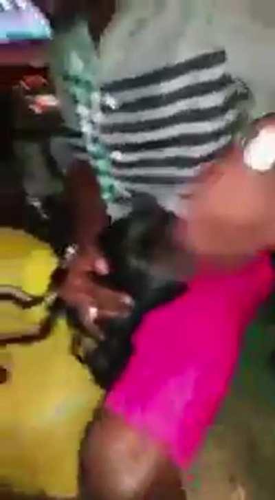 she also gives good body slams