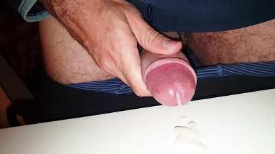 cumming hard after a long day
