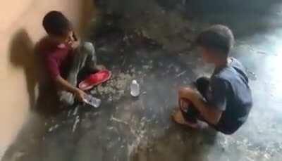 Blue kid on hardcore mode