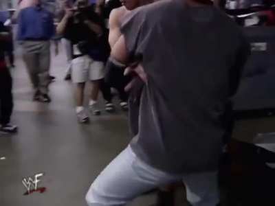 Taka Michinoku turns on Val Venis, Mrs Yamaguchi is his sister  it’s CHOPPY CHOPPY PEE PEE TIME!!