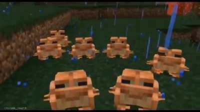 los de minecraft no pusieron las luciernagas porque se enteraron que son toxicas para los sapos, pero se pueden comer el meo bicho radiactivo del abismo